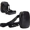 ZXTGBQ Marsupio Uomo Donna Impermeabile, Borsa da Gamba Moto, per Corsa, Ciclismo, Moto, Sport e Lavoro (Nero)