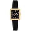 Tommy Hilfiger Orologio con Movimento al Quarzo a Tre Lancetteda Donna con Cinturino in Pelle Nero - 1782835, Black