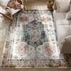 HOMCOM Tappeto Vintage Antiscivolo e Lavabile, Tappeto per Soggiorno e Camera da Letto a Pelo Corto, 230x160 cm, Multicolore