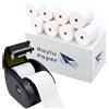 Raylu Paper - Carta termica, rotoli 80 x 60 mm di carta per stampante termica, p