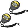 Beufee Cronometro 2 Pezzi, Timer cronometro Sportivo Timer cronometro Sportivo Digitale Timer Portatile per Allenamento Portatile Timer cronometro Domestico
