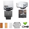Godox iT20 S iT20-S con slitta di supporto, flash TTL per Sony, a piena potenza 700, tempo di ricarica 1,5 s, batteria al litio integrata, mini speedlight (senza HSS, argento)