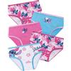Disney Slip Bambina Stitch, Culotte Bambina Confezione da 5, Slip Ragazza Lilo E Stitch, Multicolore 6-7 Anni