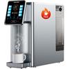 Hydrofast W100 Filtro per acqua da banco RO 4L per uso domestico, 8 temperature, sistema di filtrazione a 6 stadi