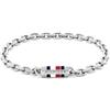 Tommy Hilfiger Jewelry Braccialetto a Catena da Uomo in Acciaio Inossidabile - 2790652S