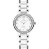 RORIOS Orologio da Polso Donna Ultra Sottile Quarzo Acciaio Inossidabile Elegante Diamante Watches Impermeabile Wristwatch Bianco