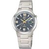 ETT Eco Tech Time Radio Solar EGT-11708-52M - Orologio analogico da uomo con cinturino in titanio