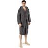 Caleffi - Accappatoio Uomo - Accappatoio Donna in Spugna di Cotone - Accappatoio Uomo Spugna Con Cappuccio - Accappatoio Piscina Palestra - Morbido e Assorbente, Asciugatura Rapida