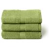 Caleffi Set Asciugamani Bagno Grandi 3X, Misura 55x105cm, Cotone 100% - Morbidi e Assorbenti, Viso e Uso Quotidiano, Asciugamano Doccia di Alta Qualità, Telo Grande, Verde