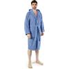 Caleffi Accappatoio Uomo, Donna in Spugna di Cotone, Lavanda, S