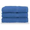 Gabel Asciugamani Ospite, Spugna di Puro Cotone Idrofilo, 40 x 60 cm, Blu Elettrico, Set da 3 Pezzi