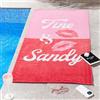 Sassy B turner bianca plc Fine and Sandy Telo mare in cotone, 76 x 160 cm, colore: Rosa