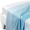 Caleffi 1003402 Cotone Joy Superiore Lenzuolo per Matrimoniale Letto, Anice
