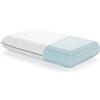 LUCID Cuscino memory foam, con gel rinfrescante, transpirant, guanciale letto, cuscino letto singolo, 70 x 35 cm