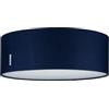 Paulmann 70951 Plafoniera Mari 2 lampade per soffitto da max. 20 Watt blu lampada per soggiorno tessuto lampada per corridoio E27