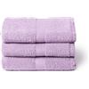 Caleffi Set Asciugamani Bagno Grandi 3X, Misura 55x105cm, Set Bagno Cotone 100% - Morbidi e Assorbenti, Viso e Uso Quotidiano, Asciugamano Doccia di Alta Qualità, Telo Grande