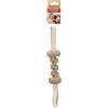 Flamingo Giocattolo WILGA Osso con Corda Marrone 36x6x3,2CM