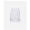 Mizuno Lazio Home 25-26 Jr - Pantaloncini Calcio Ufficiali - Bianco