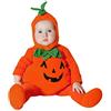 Meaunzyl 3 Pcs Halloween Neonato Ragazza Unisex Costume Zucca Completini Di Halloween Zucca Set Baby Jumpsuit Per Bambini Vestito Da Carnevale Bambino Tuta Bimbo Cappello E Scarpe 0-24 Mesi