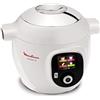 Moulinex Cookeo + CE8511, Multicooker, 150 Ricette Pre-Programmate, 6 Modalità di Cottura, Capacità 6 Litri, 1600W, Bianco