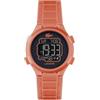 Lacoste Orologio Digitale da Bambini Collezione LC33 con Cinturino in Silicone Rosa - 2030065