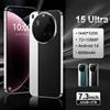 CHOTOG NUOVO 15 Telefoni cellulari ultra originali 4G 5G Dual SIM Cellulare Smartphone da 7,3 pollici Android Versione globale 8000mAh GPS Cellulare - Green