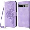 Netany Cover per Google Pixel 7 Pro con Cordino, Flip Portafoglio Custodia in Pelle, [2 Porta Carte][Chiusura Magnetica],Custodia Libro Antiurto Cover con Laccio per Google Pixel 7 Pro (Viola)