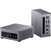 AOOSTAR G5 Mini PC Ryzen 7 5825U (8C/16T, fino a 4,5 GHz), mini computer 32 GB DDR4 RAM 1T SSD con grafica Radeon 8 core 3200 MHz, supporto per OCULINK/4K Triple Display/HDMI/DP/Type-C