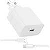 RaitWahl 80W Caricatore Rapido SUPER VOOC per OPPO, One/Plus, real/me, Caricabatterie 80W con Cavo USB C 1M, Compatibile con OPPO Find X5/X3/Reno12, One/Plus 12/Nord/9 Pro, realme GT NEO/12 Pro+, Warp Charge
