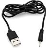 JZK Cavo ricarica USB per vecchi Nokia, cavo ricarica con jack a barilotto DC 2.0 x 0.6mm, cavo ricarica con pin piccolo 2mm per telefono Nokia 1208 2630 2760 5310 6210 E65 E71 N70 N73 N80 N95