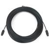 Pxyelec Toslink - Cavo audio digitale SPDIF in fibra ottica di 10 m, colore: nero 30 m Nero