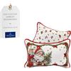 Villeroy & Boch - Toy's Fantasy Cuscino reversibile gobelin, cuscino motivo Babbo Natale, multicolore, 32 x 48 cm, cotone, lavabile in lavatrice