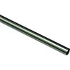 Gardinia Bastone per Tende, Linea Memphis, Ø 16 mm, Lunghezza 120 cm, Metallo, Effetto Acciaio Inox