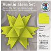 Ursus 35635551 - Fogli pieghevoli Aurelio Stella Pleasure, 33 fogli, in carta 135 g/m², ca. 15 x 15 cm, stampati su entrambi i lati, ideale come decorazione natalizia
