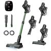 Vexilar V9Pro Aspirapolvere Senza Fili 50KPa 60 Min, Scopa Elettrica Senza Fili 6 in 1 con Motore Brushless,LED, Anti-Groviglio, Filtro HEPA, Aspirapolvere Potente per Casa e Auto,Batteria Rimovibile