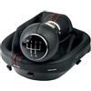 L & P Car Design Pomello cambio e Cuffia cambio compatibile con VW per Touran 1T e Caddy 3 2K 2003-2015 - 5 Marce - nero rosso - con telaio - perforato - finta simil pelle - leva cambio manuale - (A263-8)