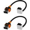 O-NEX 2x cablaggio relè HID D1S D1R D1C 35W/55W Adattatore cablaggio AMP Connettore lampadina/alimentatore