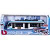 Burago Bburago - Tramway Miniature City Tram in scala 1/64 - Veicolo in metallo e plastica molto dettagliato per bambini dai 3 anni - senza batterie - 23,5 cm di lunghezza - Collezione e Gioco