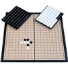 Engelhart - 250412 - Gioco Tradizionale del GO Magnetico da Viaggio - Scacchiera Pieghevole e Portatile per Gioco di Strategia Classico