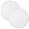 YASTA Coppia Plafoniera Led Soffitto 18 Watt Rotonda Luce Fredda Pannello Luminoso 20cm Applique Da Parete Interno Faretto Led Da Soffitto Moderno 6000k