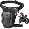 HaploS Marsupio Gamba Moto, Borsa Cosciale Espandibile, EVA Impermeabile Borsa da Gamba, Borsello Sportivo Per Attività all'aria Aperta Viaggi Escursioni Cyling Tactical Outdoor