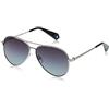 Polaroid Pls 6069/s/x, Occhiali Da Sole Donna, Blu/Argento (Ruthenium), 61