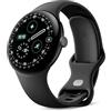 Google Pixel Watch 4 (45 mm) - Smartwatch Android con tracker per fitness e benessere, e assistente virtuale Gemini - Cassa in alluminio nero opaco - Cinturino sportivo nero ossidiana - LTE