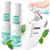 SULPO Shoe Clinic deodorante per scarpe - spray per scarpe - deo scarpe antiodore - spray per scarpe al profumo di menta e tè verde 450ml