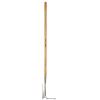 Kent & Stowe Diserbante con manico lungo 2 in 1 - Diserbante manuale erbacce in acciaio inossidabile con manico in legno, lunghezza: 157 cm