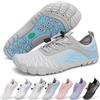 SAGUARO Scarpe Barefoot Minimaliste Donna Scarpette da Acqua Traspiranti Asciugatura Rapida Scarpe da Scoglio Antiscivolo per Bagno Spiaggia Yoga Surf, Grigio, 39 EU
