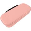 Generic Game Remote Player Case Anti -scratch con Borsa a Rete per Accessori Custodia per il Trasporto Resistente all'acqua per il portale: Portatile e Leggero per i Giocatori (PINK)