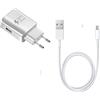 PH26 Super Pack - Caricatore + cavo per Oppo A79 Fast Charger ultra potente e veloce di nuova generazione 3A con cavo micro USB ricarica/trasferimento dati