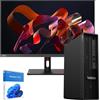Lenovo ThinkStation P340 sff Core i7-10700 8 Cores 16 Threads Fino a 4.90Ghz 32GB Ram ssd 512GB + Monitor ThinkVision 27 | Intel i7-10700 | Scheda video Quadro T400 Win 11 Professional