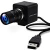 ELP Telecamera Web Zoom da 5 megapixel con obiettivo manuale variabile da 5 a 50 mm, 1944P Aptina MI5100 Webcam per Windows, UVC Plug&Play Video Camera USB per conferenze/lezioni online USB500W05G-MFV